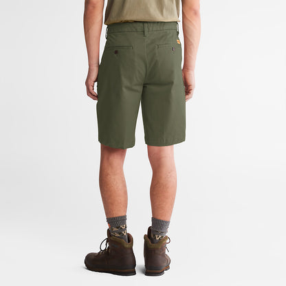 Timberland Smart Buy - Squam Lake Stretch Chino Shorts for Men in Green