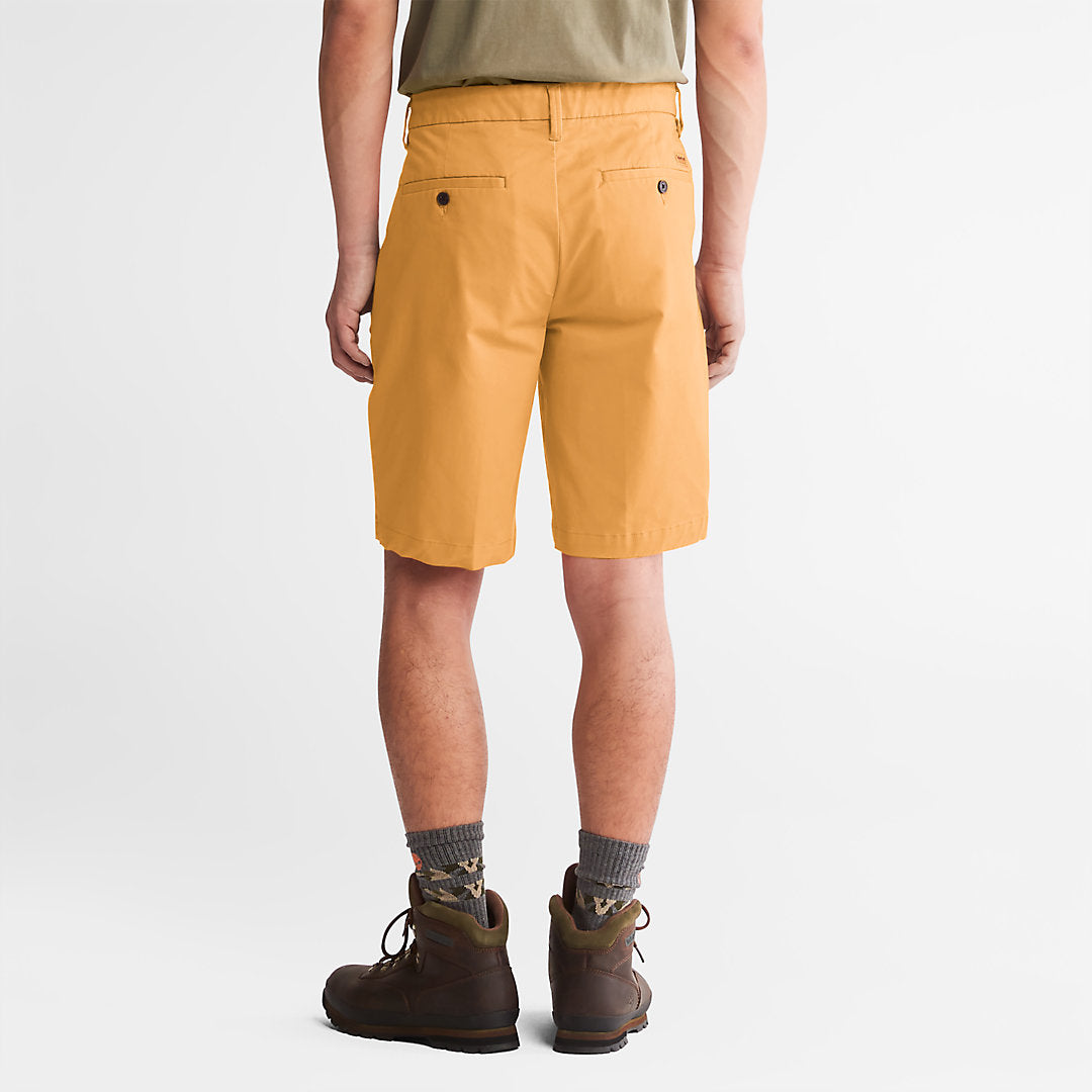 Timberland Top Pick - Squam Lake Stretch Chino Shorts for Men in Orange
