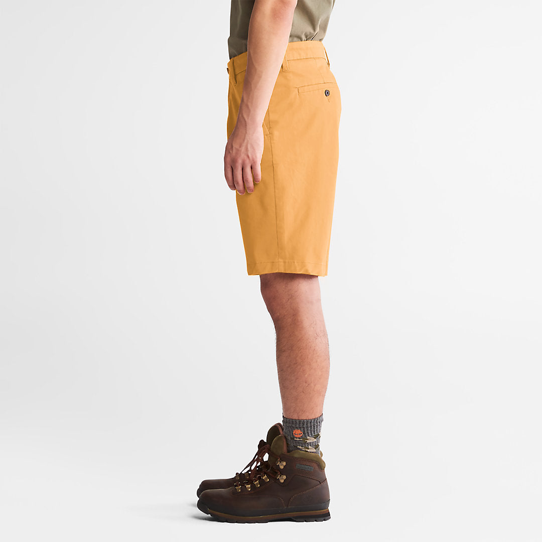 Timberland Top Pick - Squam Lake Stretch Chino Shorts for Men in Orange