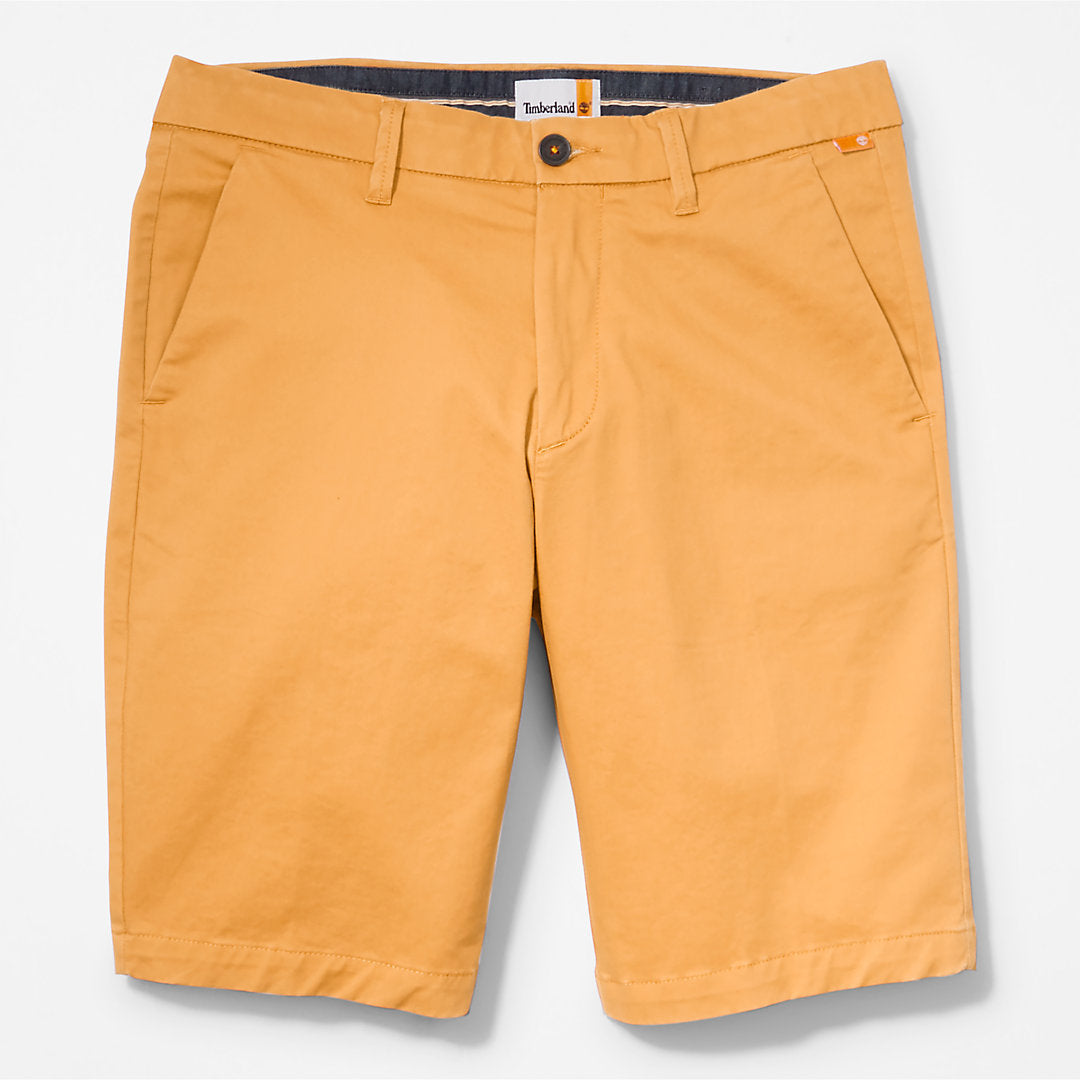 Timberland Top Pick - Squam Lake Stretch Chino Shorts for Men in Orange