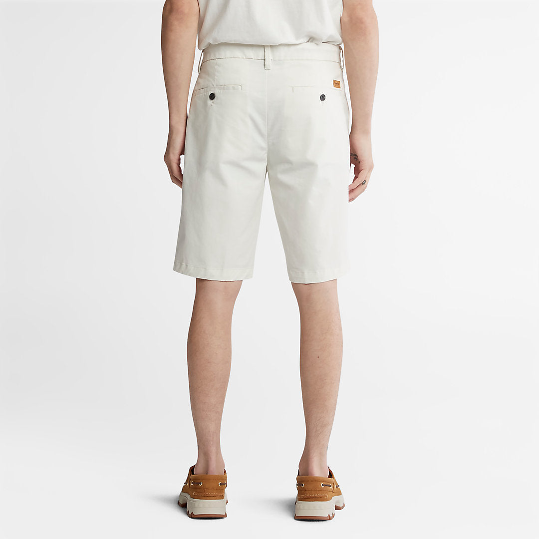Timberland Trending - Squam Lake Stretch Chino Shorts for Men in White