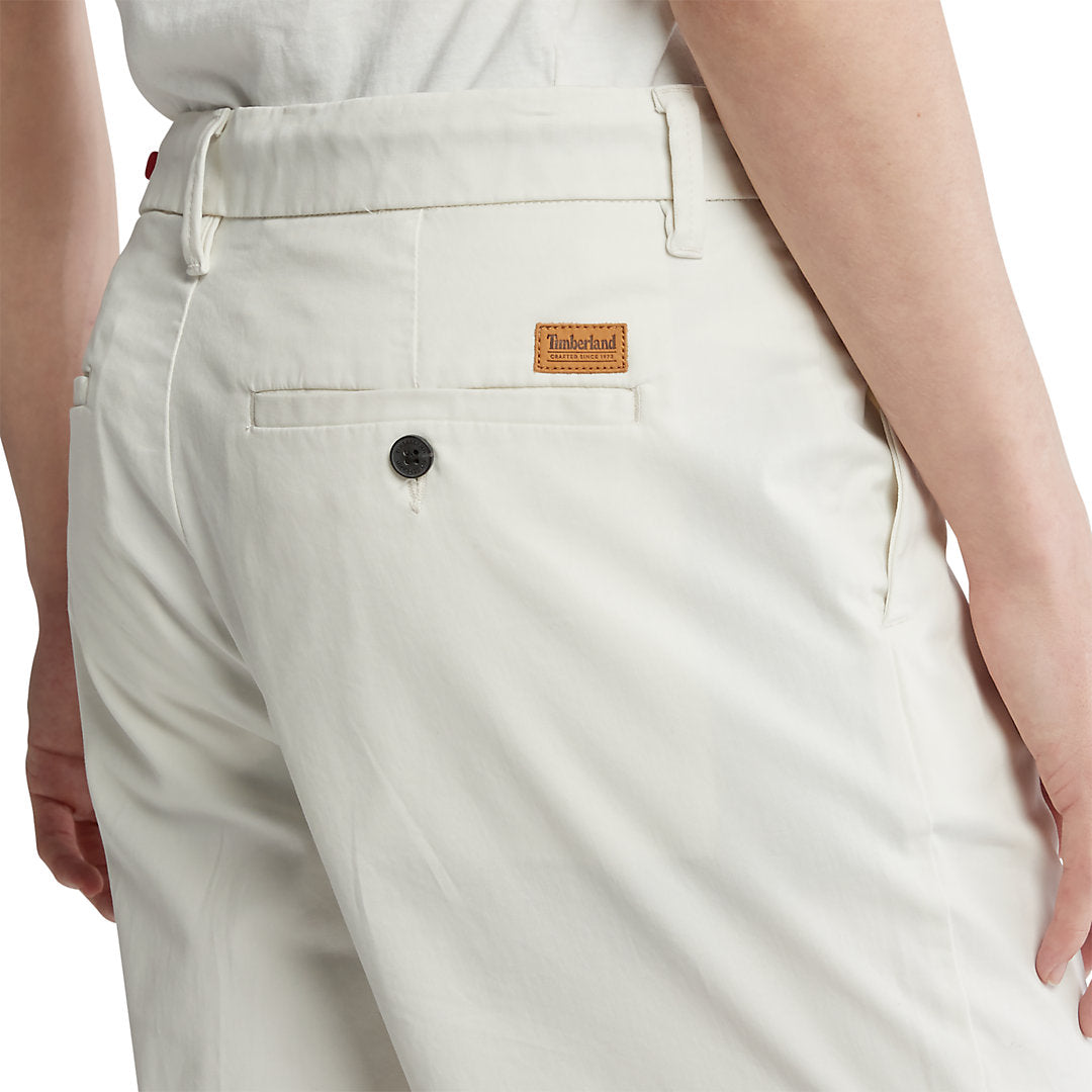 Timberland Trending - Squam Lake Stretch Chino Shorts for Men in White