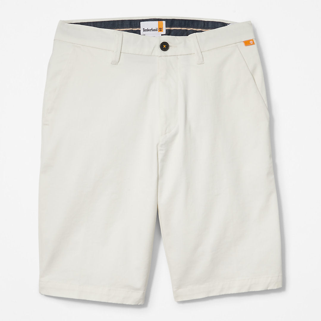 Timberland Trending - Squam Lake Stretch Chino Shorts for Men in White