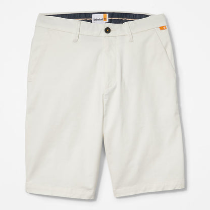 Timberland Trending - Squam Lake Stretch Chino Shorts for Men in White