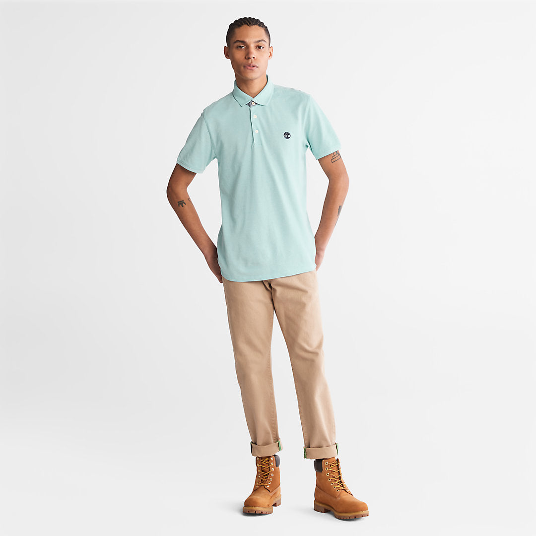Timberland Featured - Baboosic Brook Oxford Polo for Men in Green
