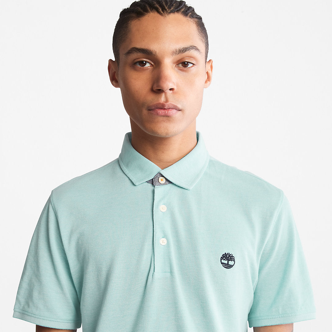 Timberland Featured - Baboosic Brook Oxford Polo for Men in Green