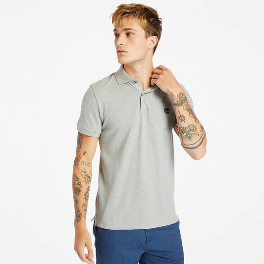 Timberland Great Value - Merrymeeting River Polo Shirt for Men in Grey