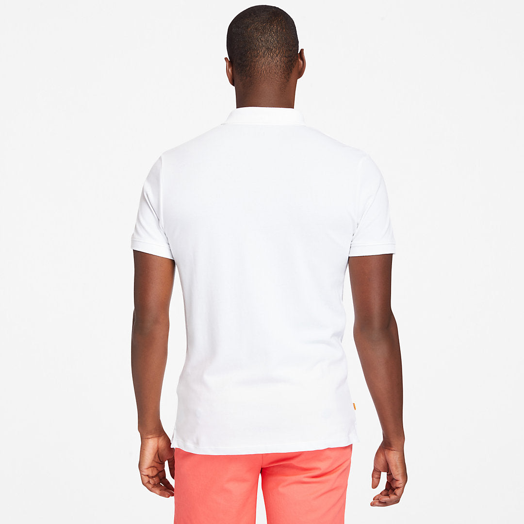 Timberland Special Offer - Merrymeeting River Polo Shirt for Men in White