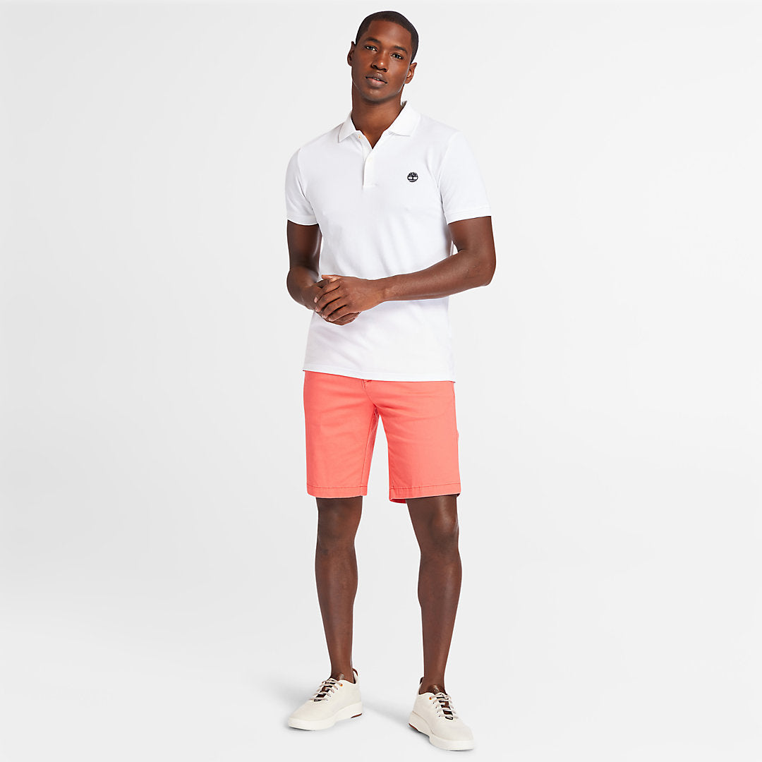 Timberland Special Offer - Merrymeeting River Polo Shirt for Men in White