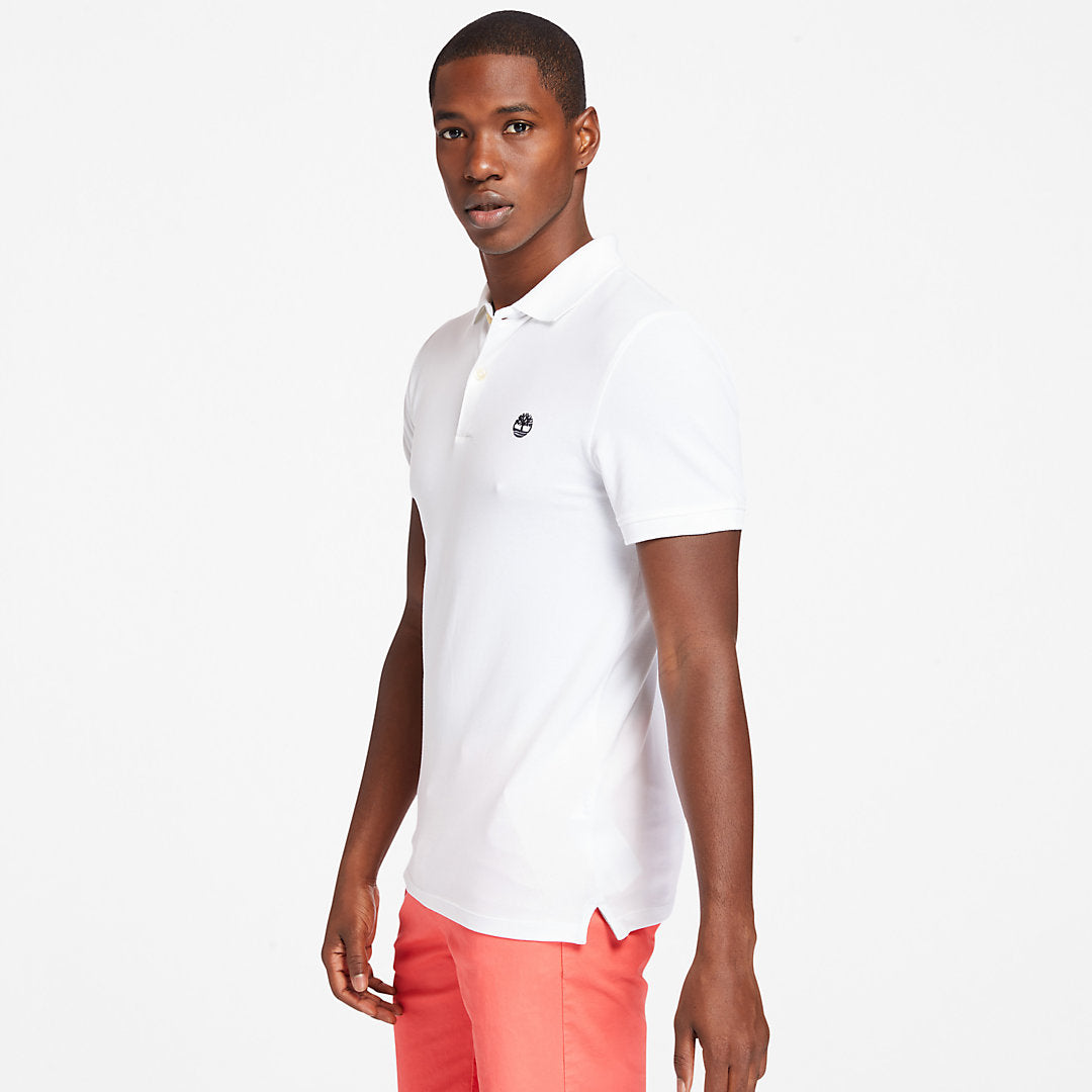 Timberland Special Offer - Merrymeeting River Polo Shirt for Men in White
