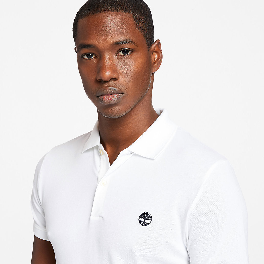 Timberland Special Offer - Merrymeeting River Polo Shirt for Men in White