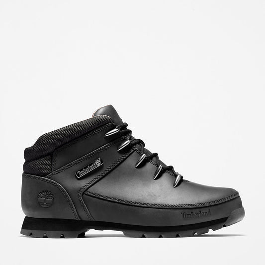Timberland New - Euro Sprint Mid Hiker for Men in Monochrome Black