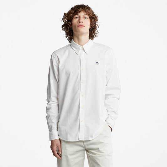 Timberland Great Value - Pleasant River Slim Oxford Shirt for Men in White
