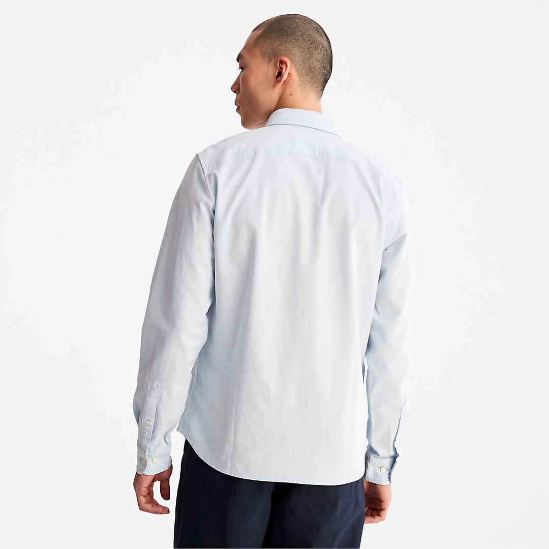 Timberland Latest - Pleasant River Slim Oxford Shirt for Men in Light Blue