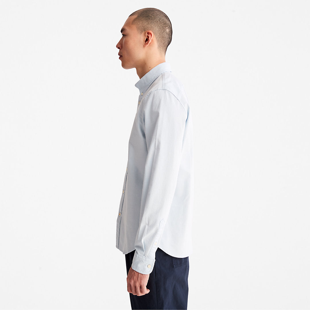 Timberland Latest - Pleasant River Slim Oxford Shirt for Men in Light Blue