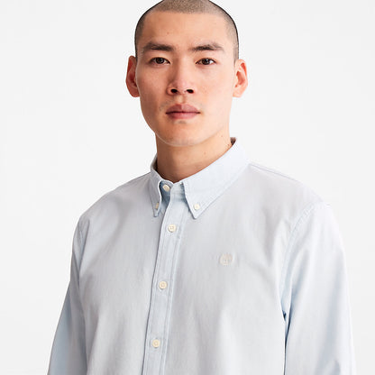 Timberland Latest - Pleasant River Slim Oxford Shirt for Men in Light Blue