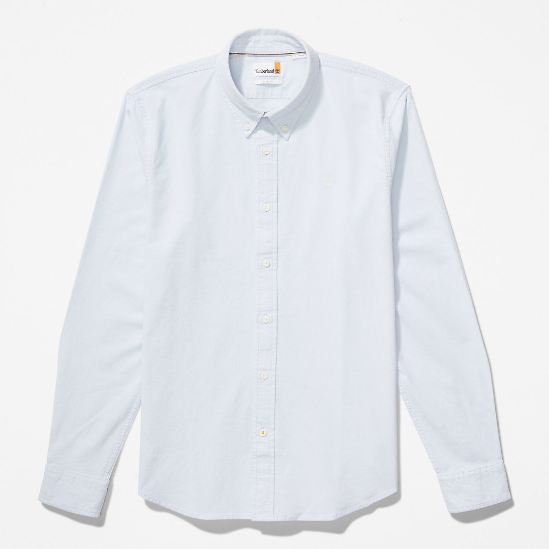Timberland Latest - Pleasant River Slim Oxford Shirt for Men in Light Blue