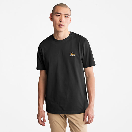 Timberland Great Value - Boot Logo T-Shirt for Men in Black