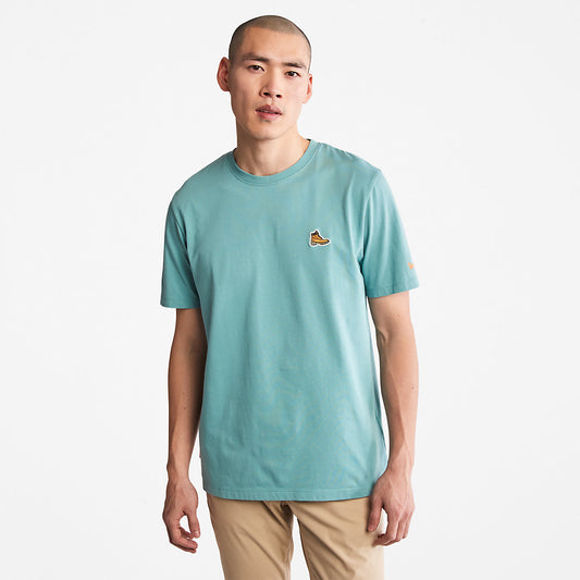 Timberland New - Boot-Logo T-Shirt for Men in Blue