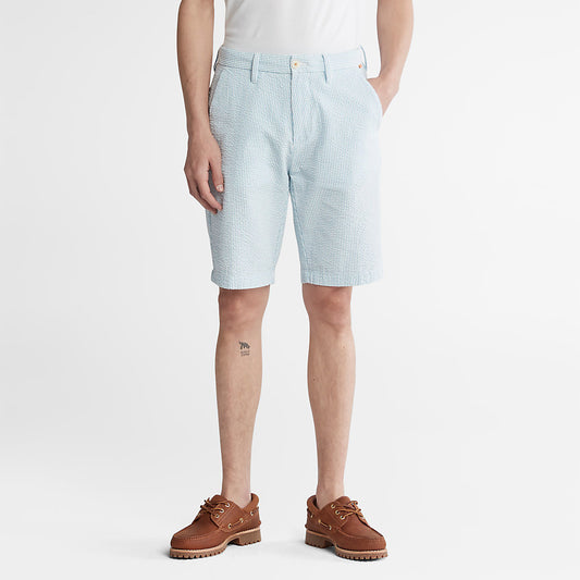 Timberland Everyday - Seersucker Shorts for Men in Blue