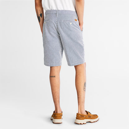 Timberland Best Price - Seersucker Shorts for Men in Blue