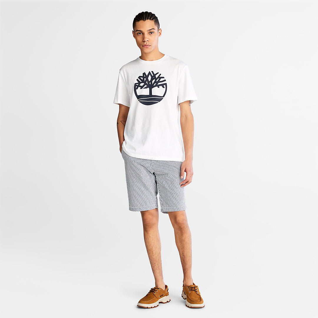 Timberland Best Price - Seersucker Shorts for Men in Blue