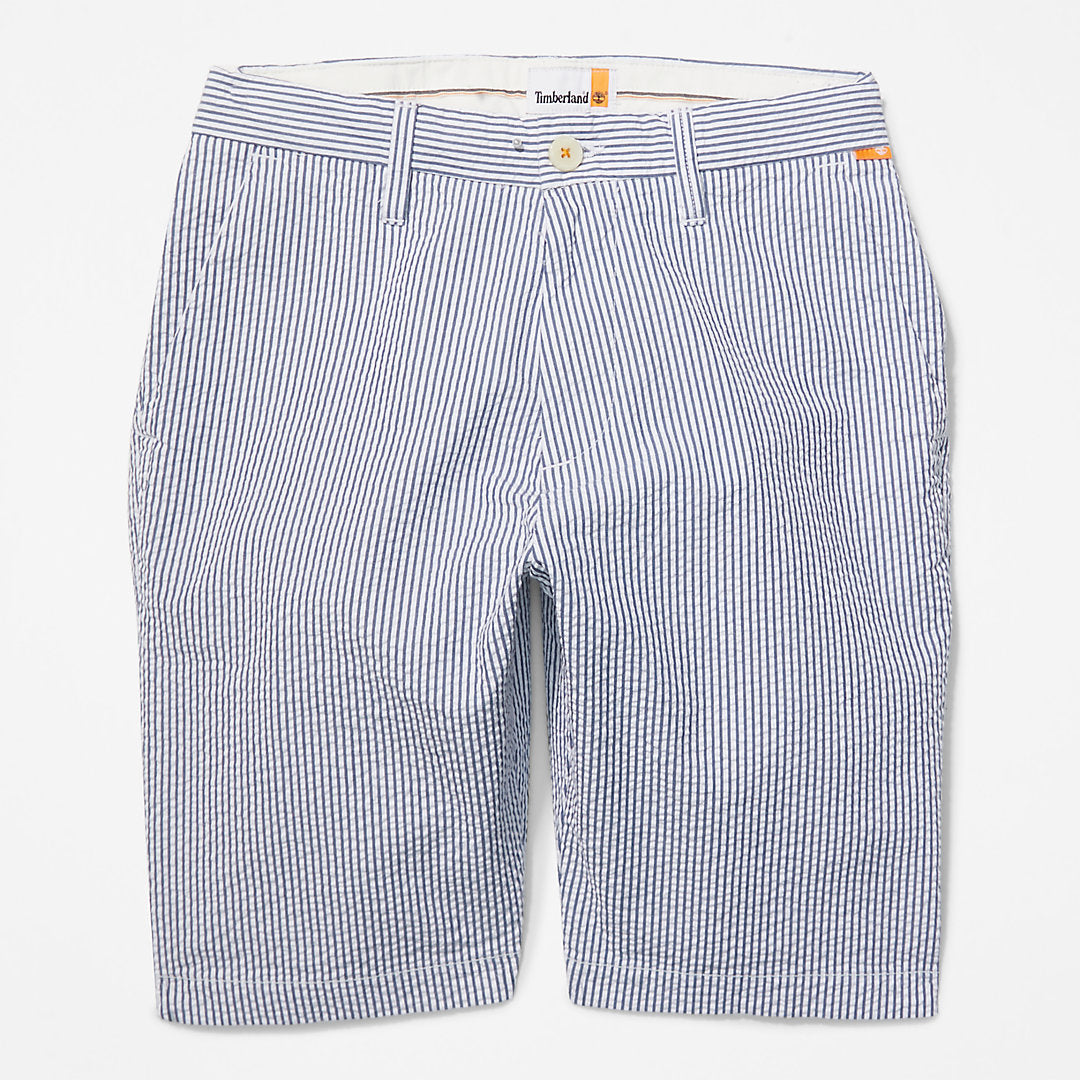 Timberland Best Price - Seersucker Shorts for Men in Blue