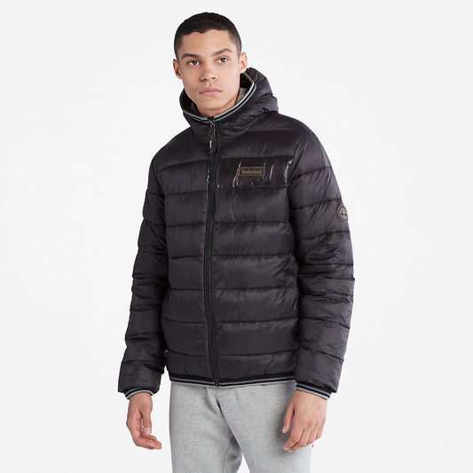Timberland Classic - Garfield Hooded Puffer Jacket for Men in Black
