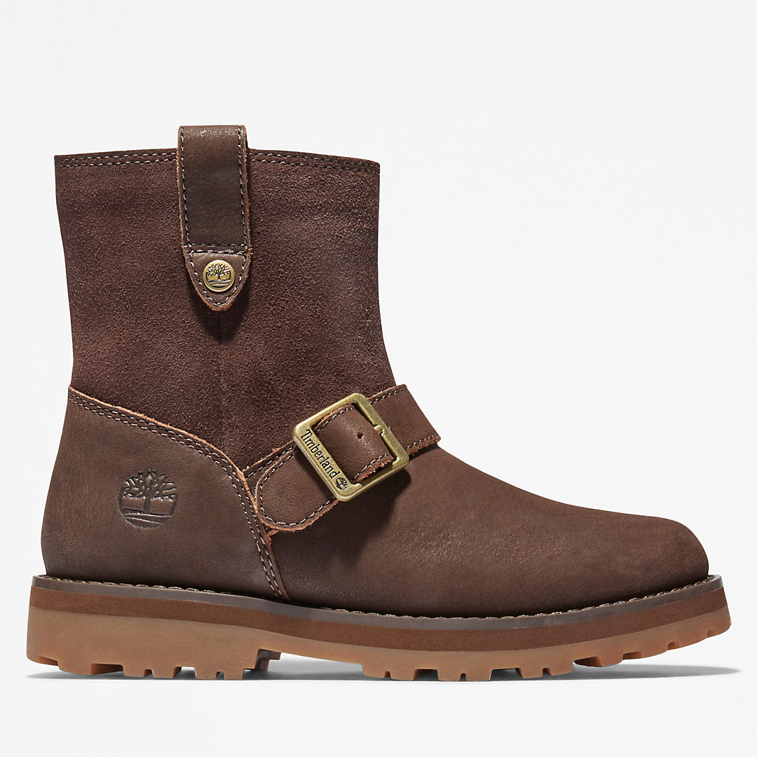 Timberland Value - Courma Kid Side-zip Winter Boot for Youth in Dark Brown