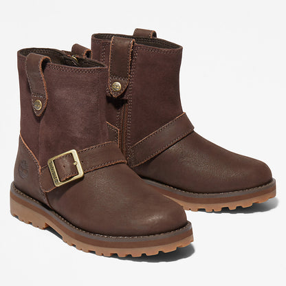 Timberland Value - Courma Kid Side-zip Winter Boot for Youth in Dark Brown