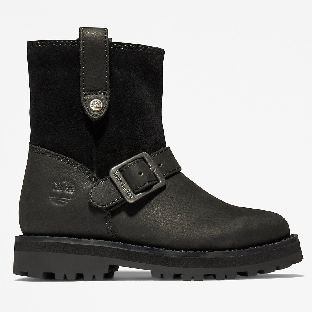 Timberland New - Courma Kid Side-zip Winter Boot for Toddler in Black