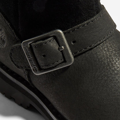 Timberland New - Courma Kid Side-zip Winter Boot for Toddler in Black