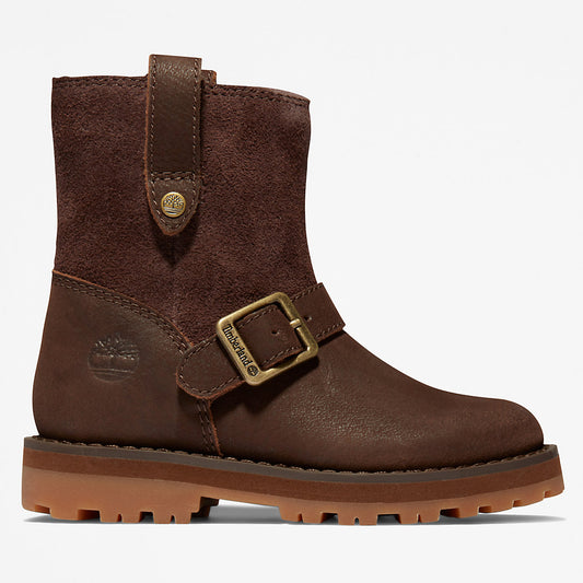 Timberland Premium - Courma Kid Side-zip Winter Boot for Toddler in Dark Brown