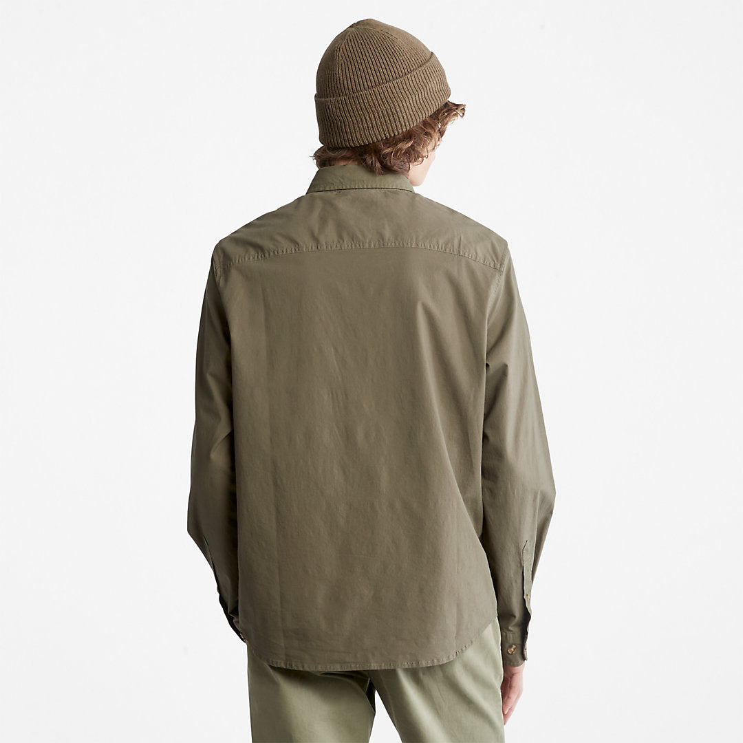 Timberland Essential - Outdoor Heritage Overshirt for Men in Dark Green