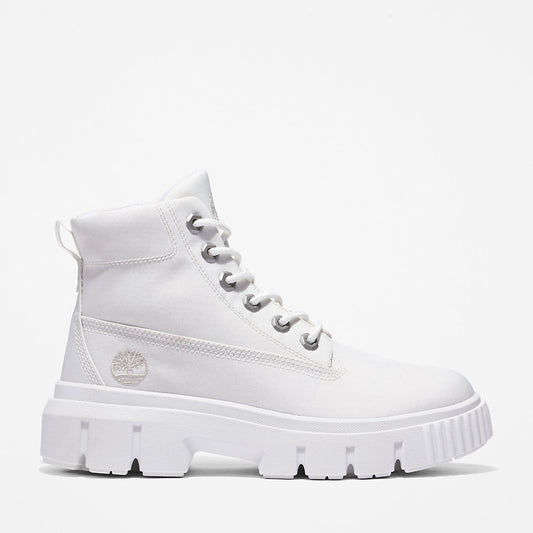 Timberland Trusted - Greyfield Canvas Boot for Women in White