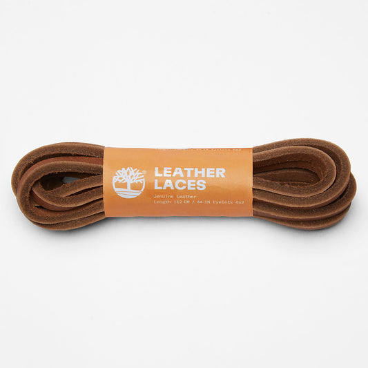 Timberland Popular - 44-inch Flat Rawhide Replacement Laces in Brown