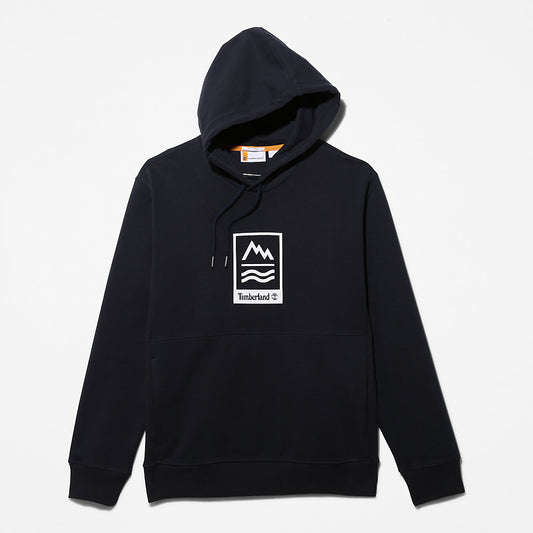 Timberland Signature - Mountains-to-Rivers Hoodie for Men in Navy