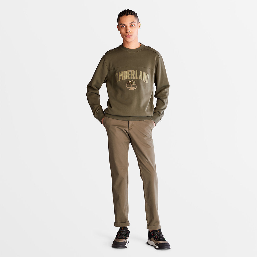 Timberland Top Pick - Outdoor Heritage EK+ Sweatshirt for Men in Dark Green