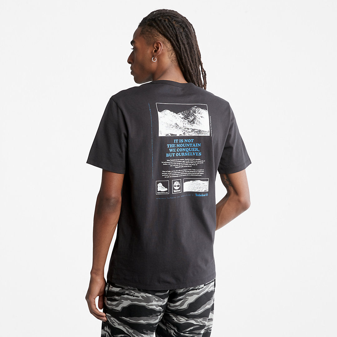Timberland Deals - Outdoor Heritage Boot-Logo T-Shirt for Men in Black