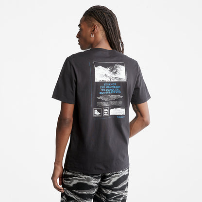 Timberland Deals - Outdoor Heritage Boot-Logo T-Shirt for Men in Black