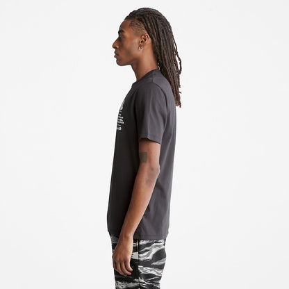 Timberland Deals - Outdoor Heritage Boot-Logo T-Shirt for Men in Black