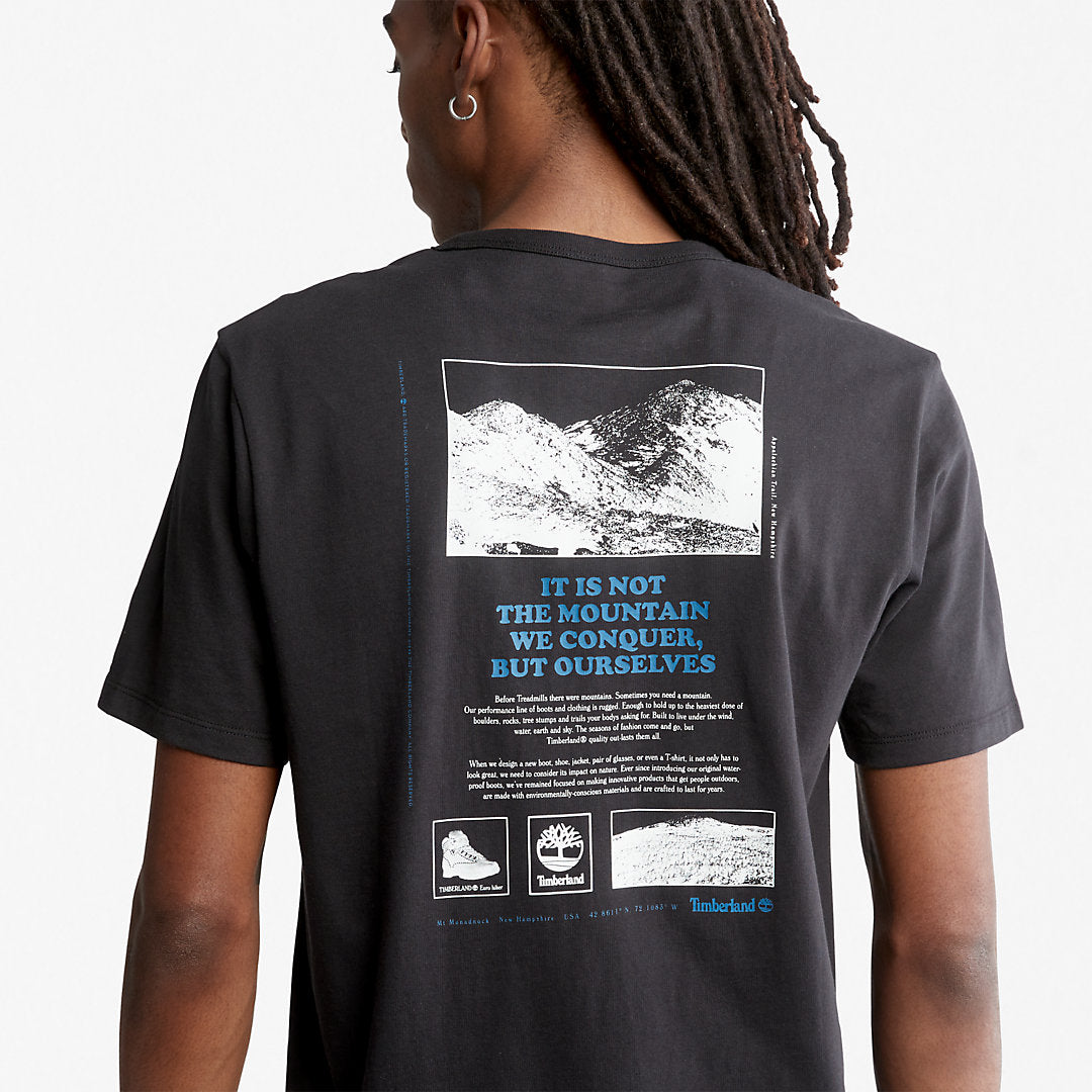 Timberland Deals - Outdoor Heritage Boot-Logo T-Shirt for Men in Black