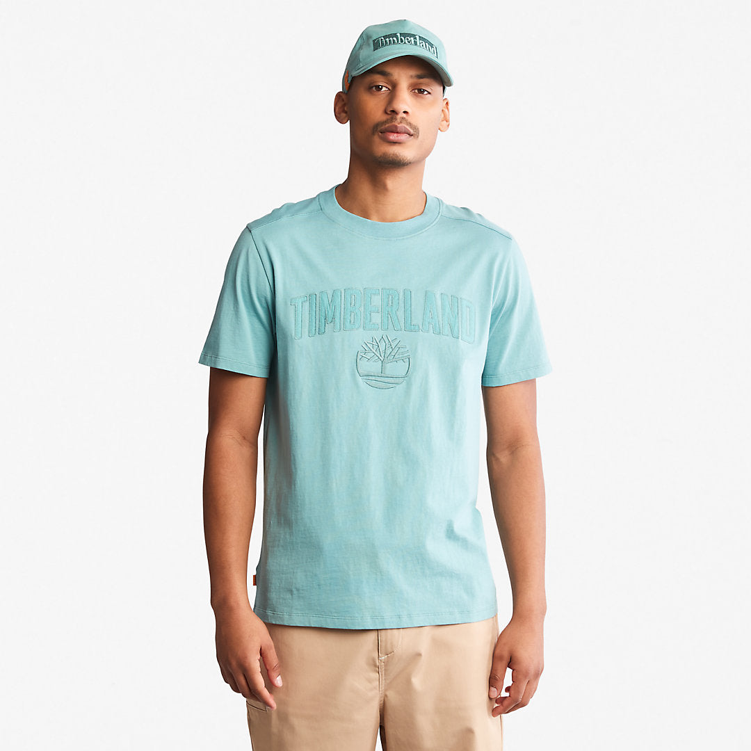 Timberland Trending - Outdoor Heritage EK+ Graphic T-Shirt for Men in Green
