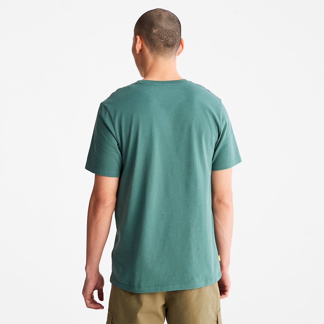 Timberland Premium - Outdoor Heritage Camo-Pocket T-Shirt for Men in Green