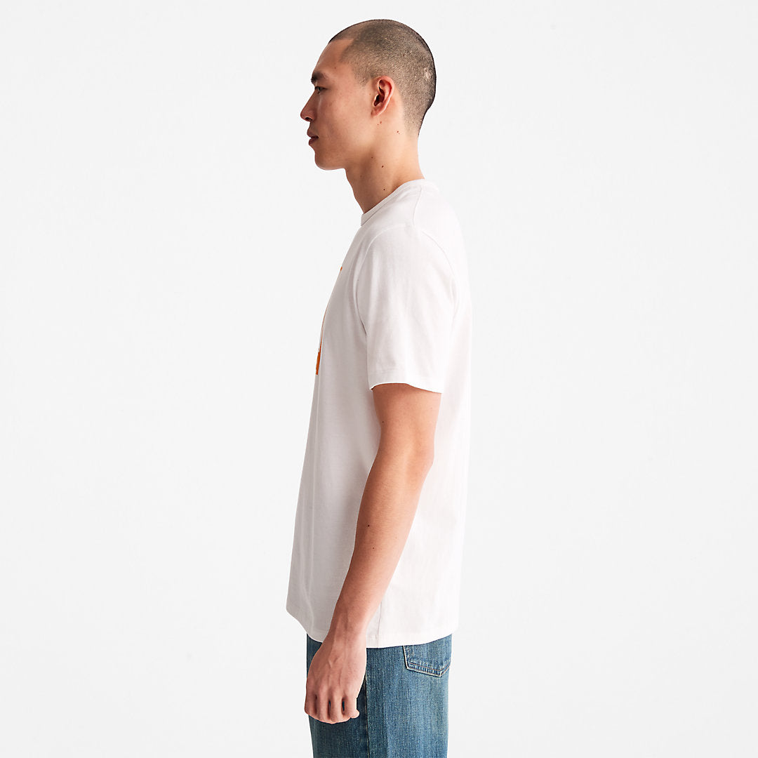 Timberland Popular - Mountains-to-Rivers T-Shirt for Men in White