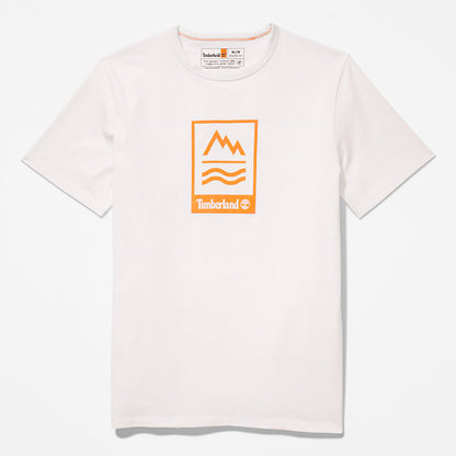 Timberland Popular - Mountains-to-Rivers T-Shirt for Men in White