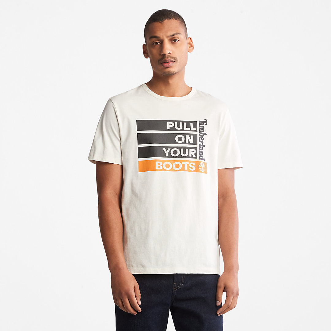 Timberland New - Earth Day EK+ T-Shirt for Men in White