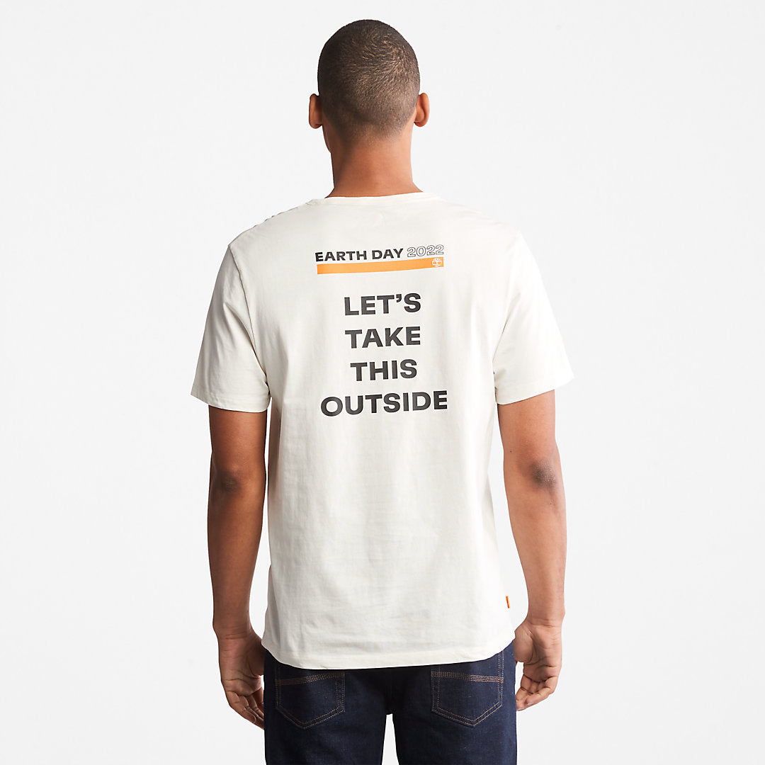 Timberland New - Earth Day EK+ T-Shirt for Men in White