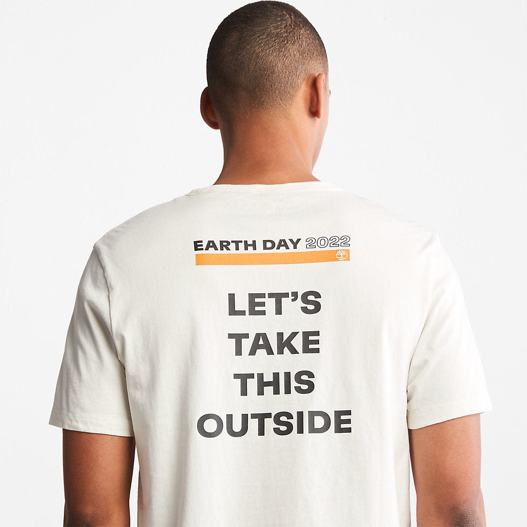 Timberland New - Earth Day EK+ T-Shirt for Men in White