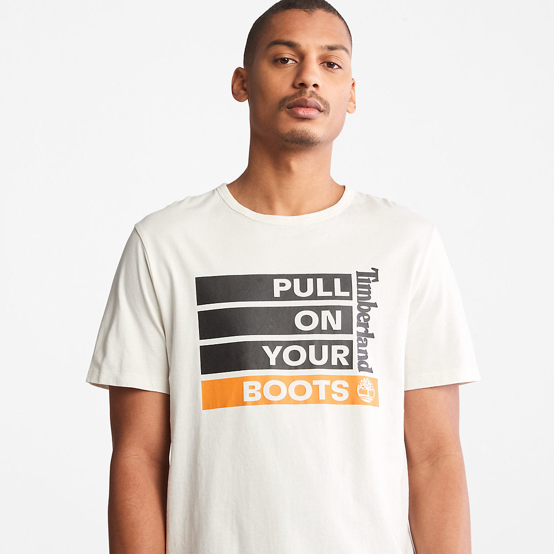 Timberland New - Earth Day EK+ T-Shirt for Men in White